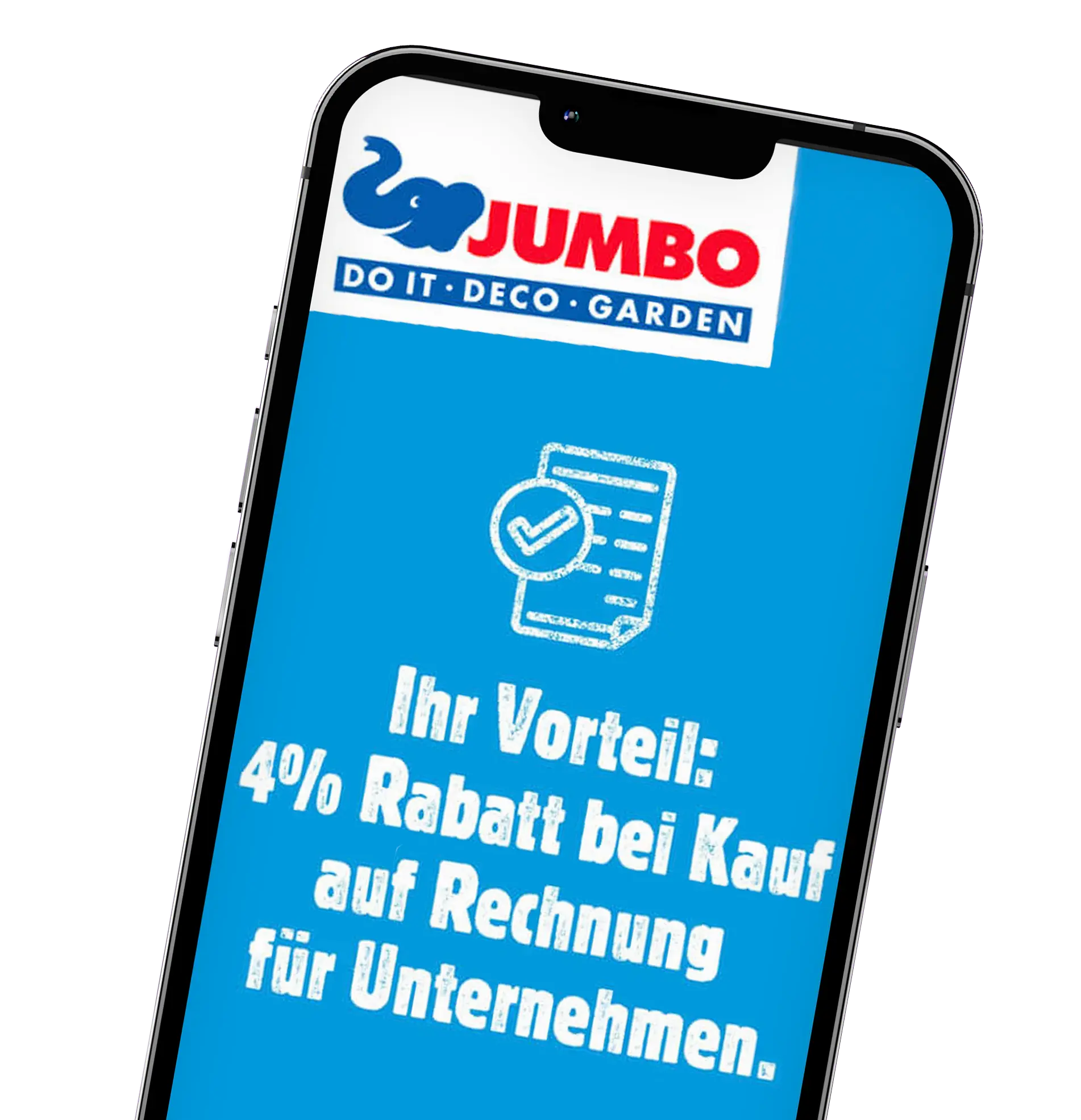 Jumbo-Kundenkarten für Privat- und Firmenkunden