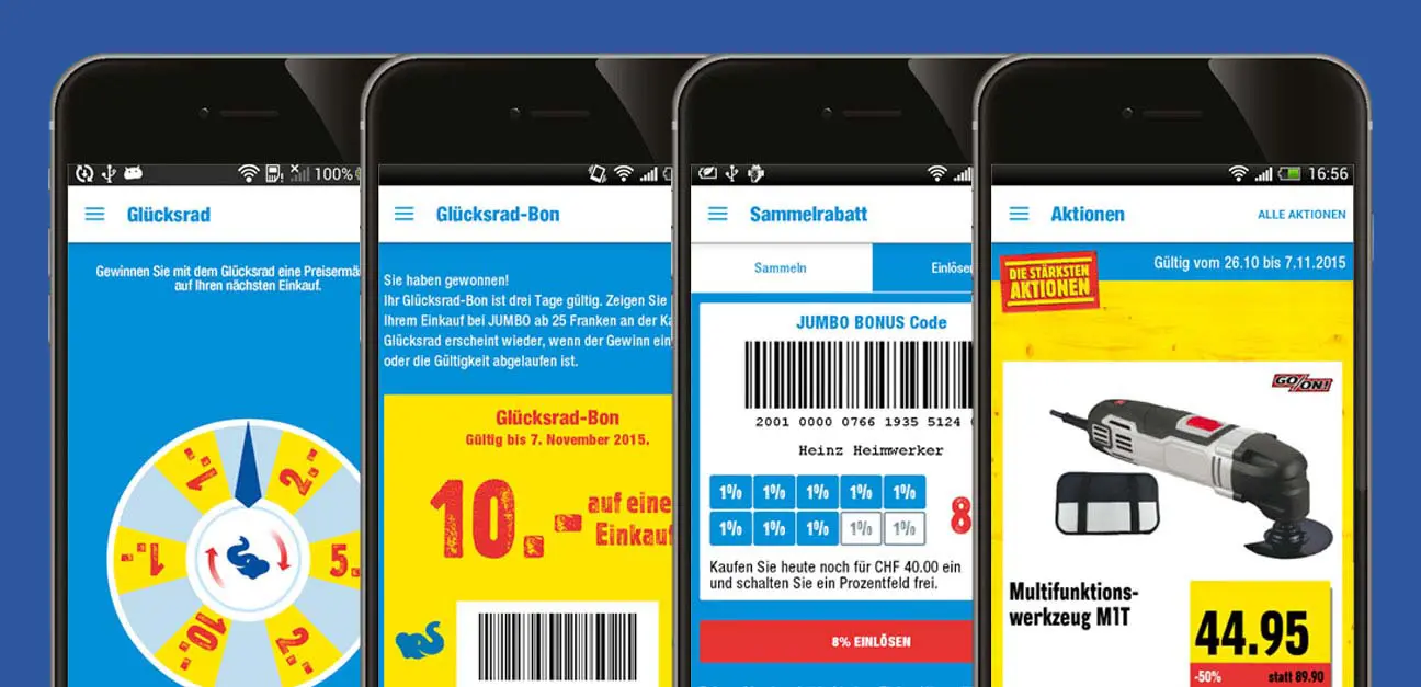 Kundenkarte registrieren, Punkte einlösen
