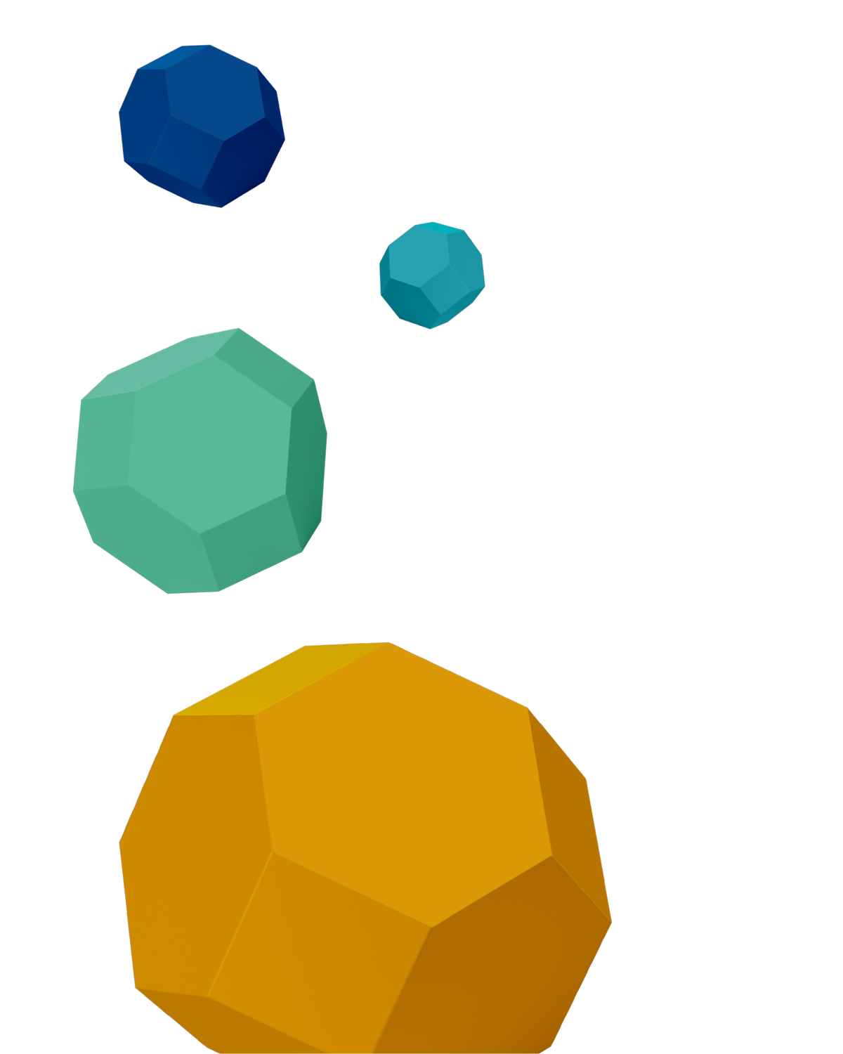 Koristeellisia hexagoneja
