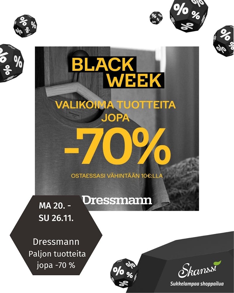 Dressmann / Dressmann XL: Paljon tuotteita -70%