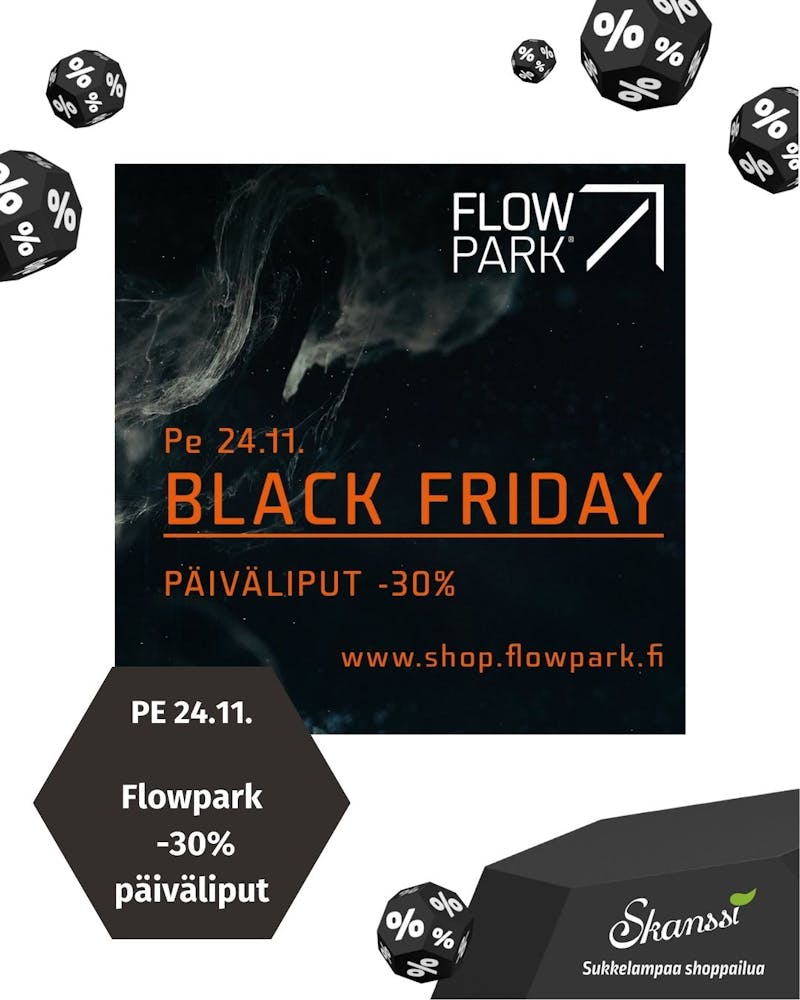 Flowpark  -30% päiväliput