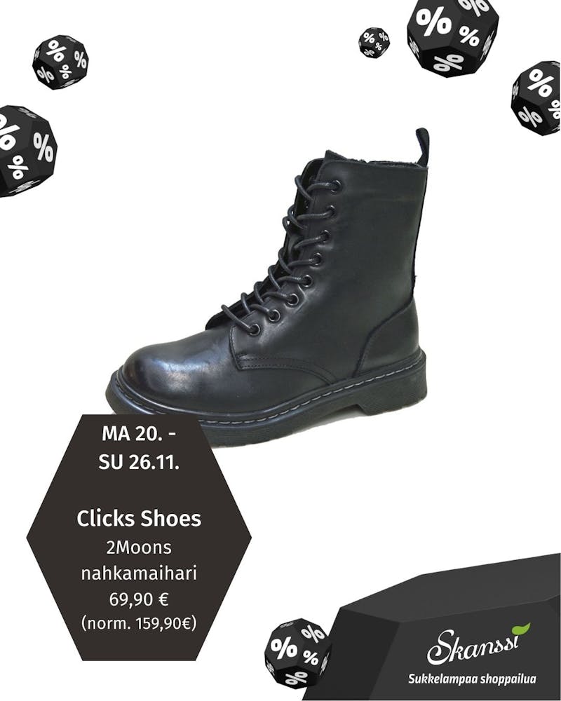 Click Shoes 2Moons nahkamaihari 69,90 € (159,90 €)