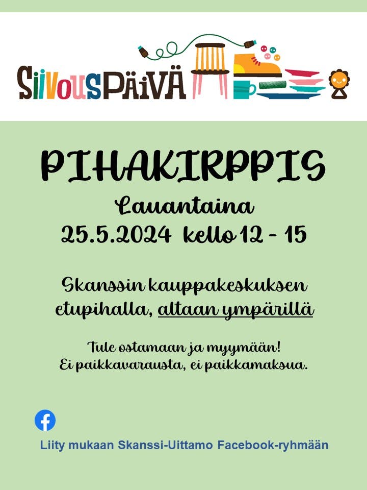 Siivouspäivä 25.5.24