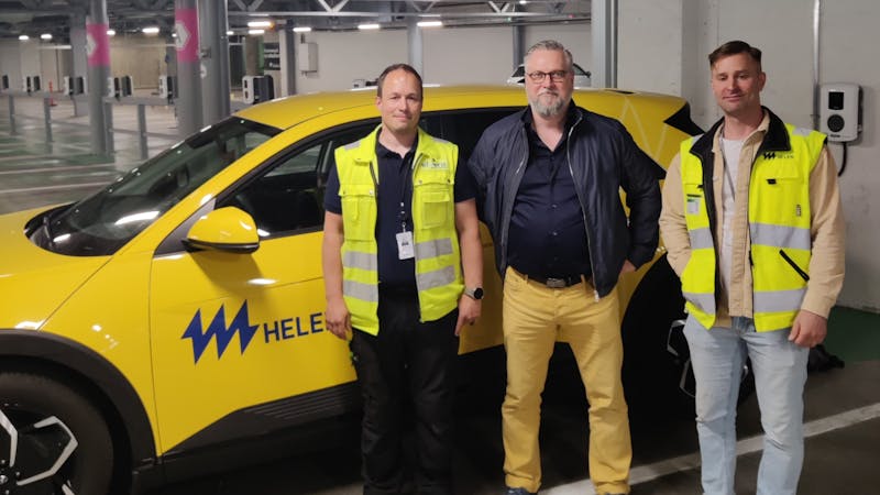 Helen sähköautojen latauspisteet