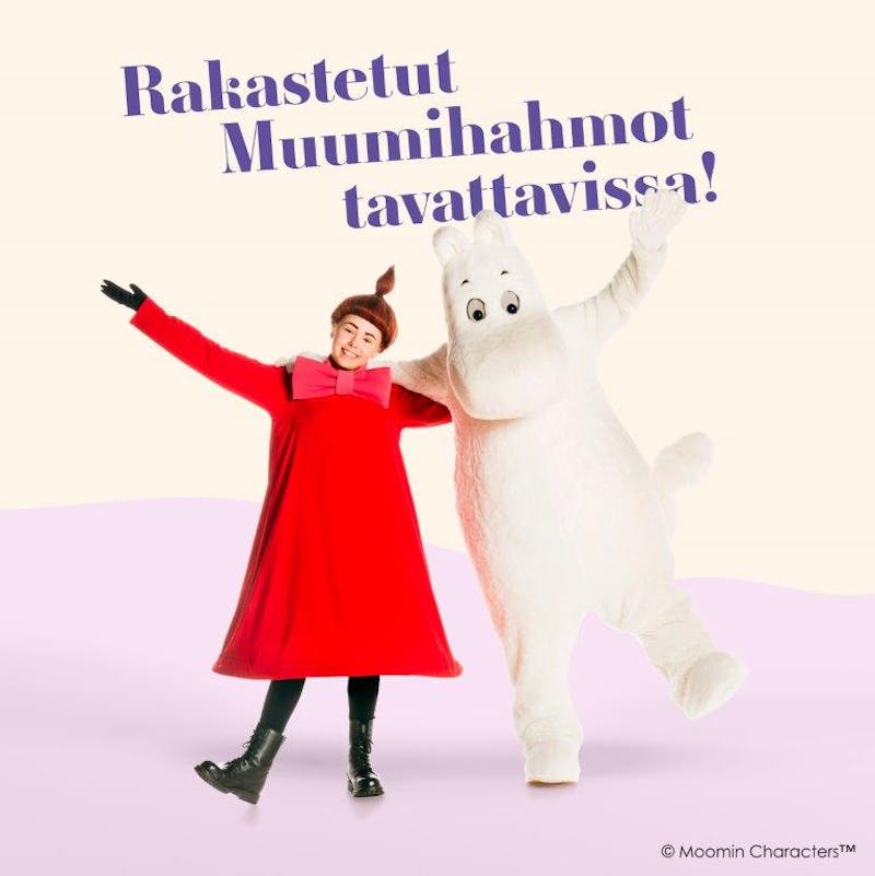 Muumit tavattavissa