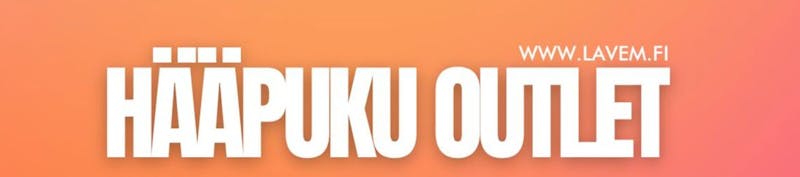 Hääpuku outlet hero kuva