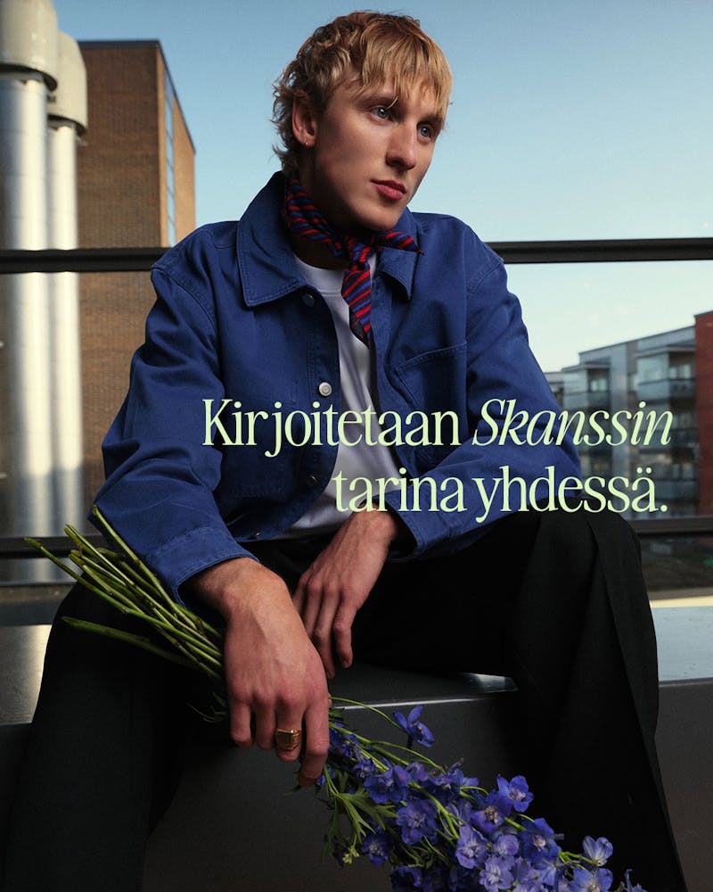 Skanssi Kirjoitetaan tarina yhdessä mies