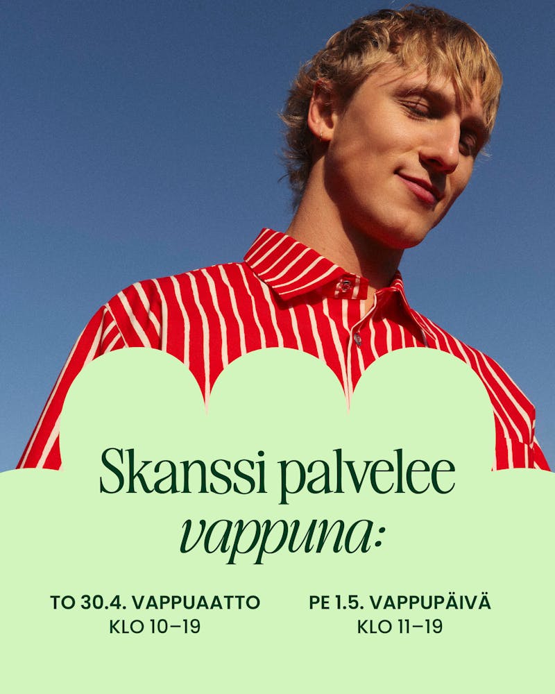 Skanssi vappu aukioloajat