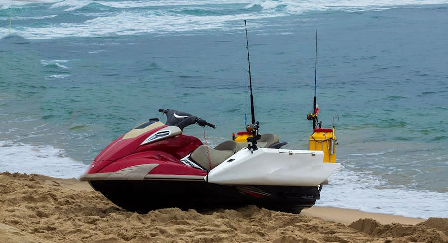 The rise of jet ski fishing