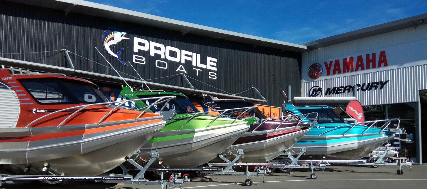 Profile Boats Dealership in Napier New Zealand