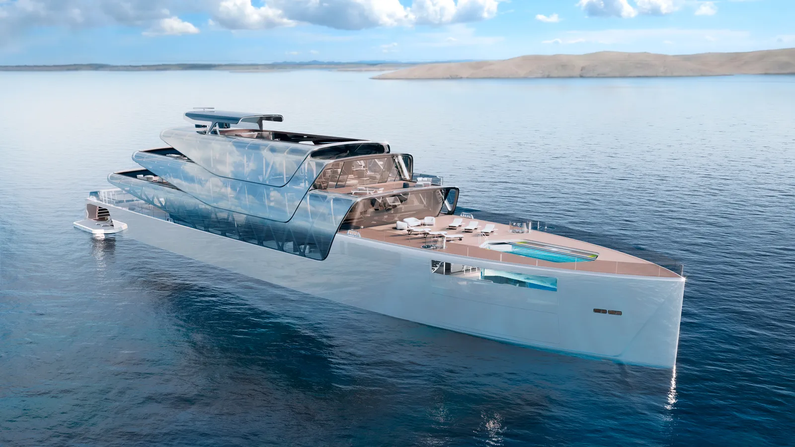 Pegasus superyacht concept