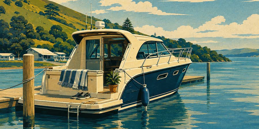 living on a boat in new zealand