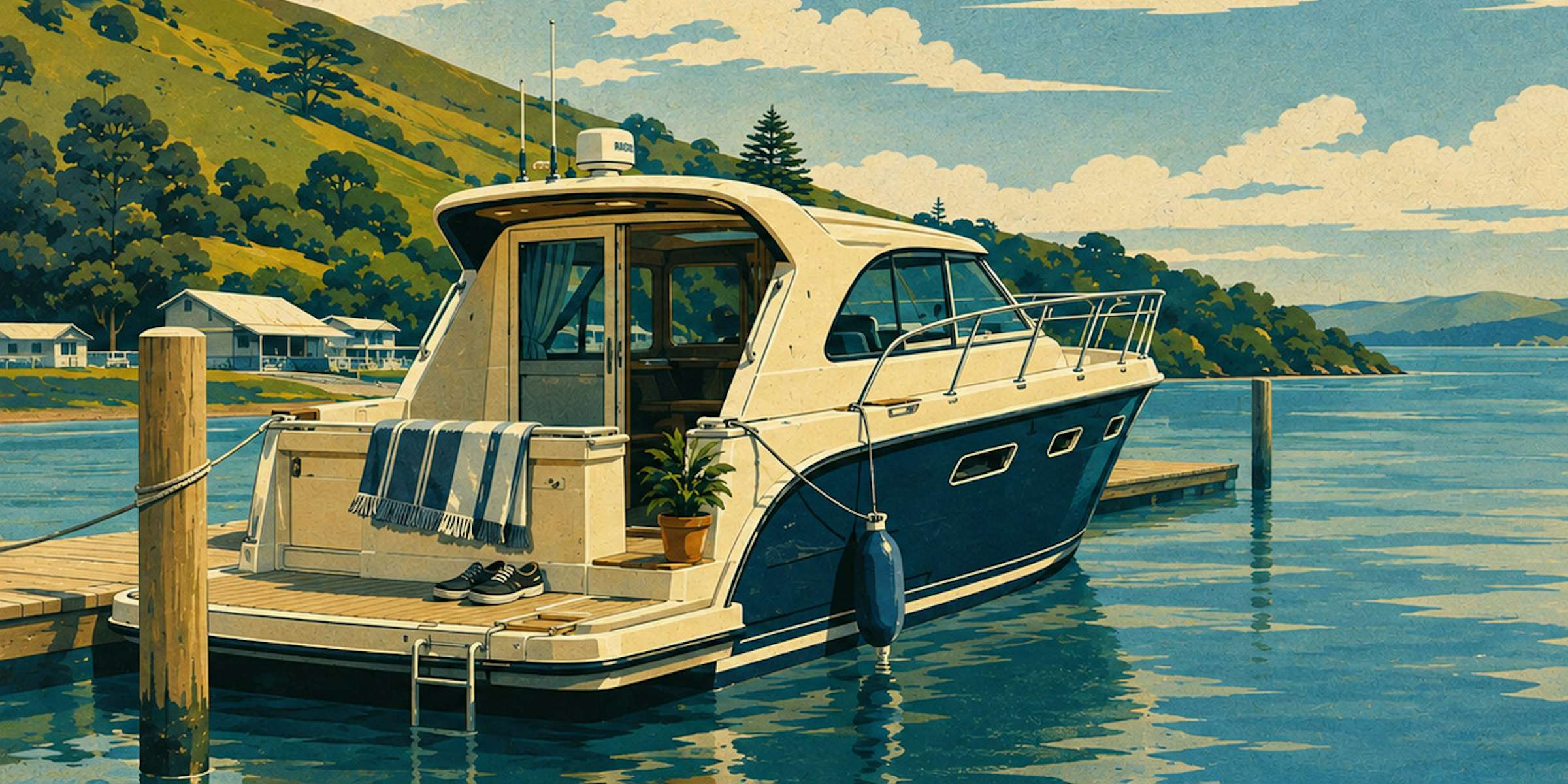 living on a boat in new zealand