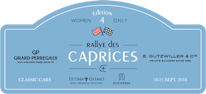 Plaque Rallye Édition 2018