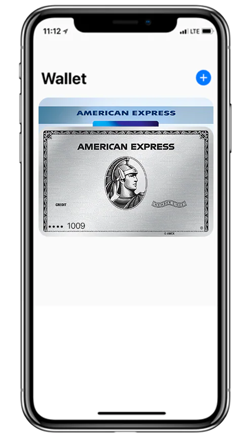 how to add amex card to apple pay before it arrives