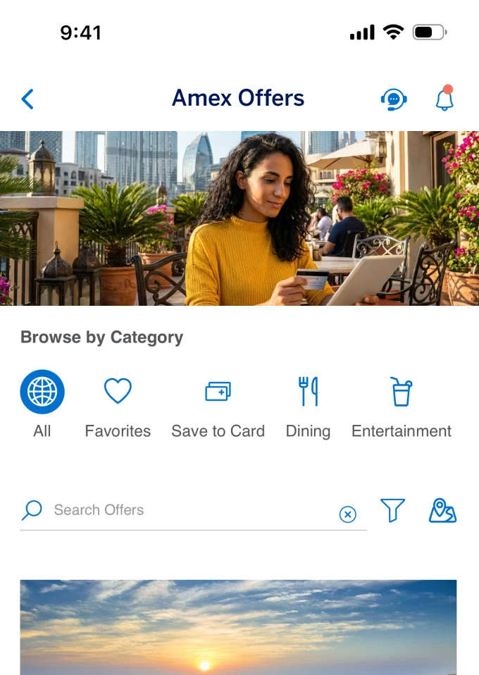 حمّل تطبيق Amex MENA