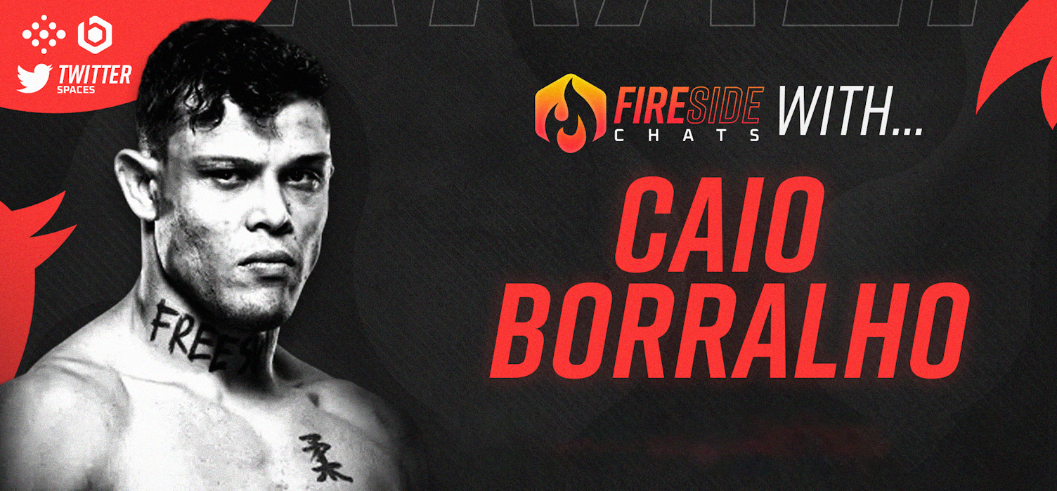 Catch up on our recent Twitter Spaces chat with Brazilian MMA sensation, Caio Borralho