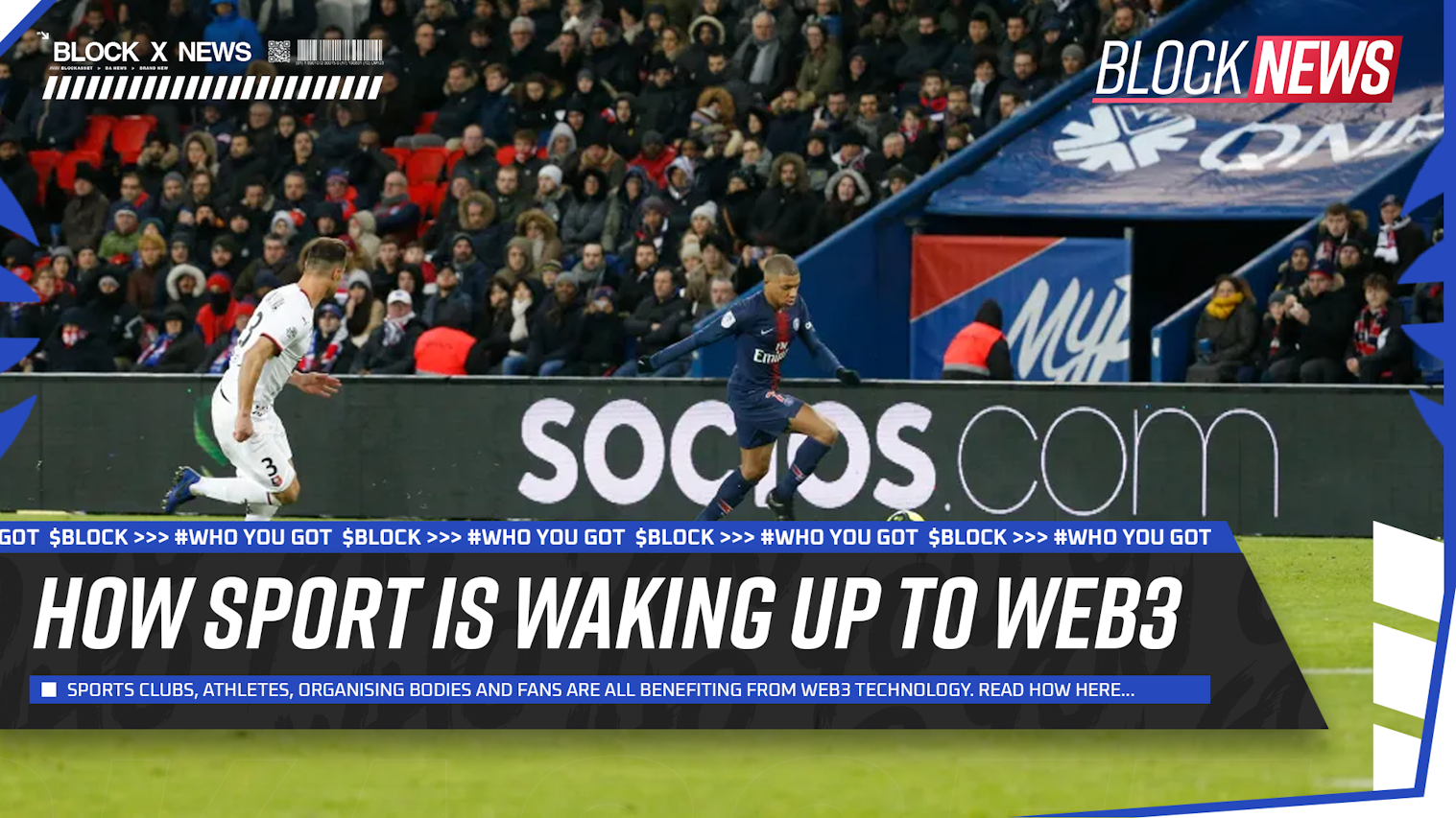 More clubs and athletes are waking up to the benefits of Web3 technology