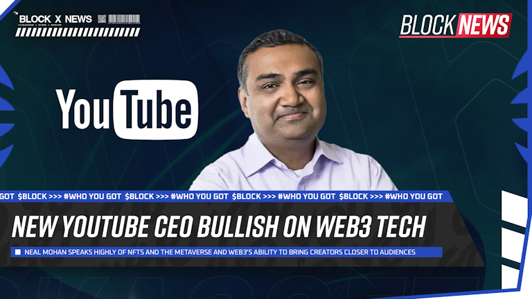 After seven years as CPO at YouTube, Mohan has spoken of the benefits of NFTs and the Metaverse, and how Web3 can connect creators and their audiences