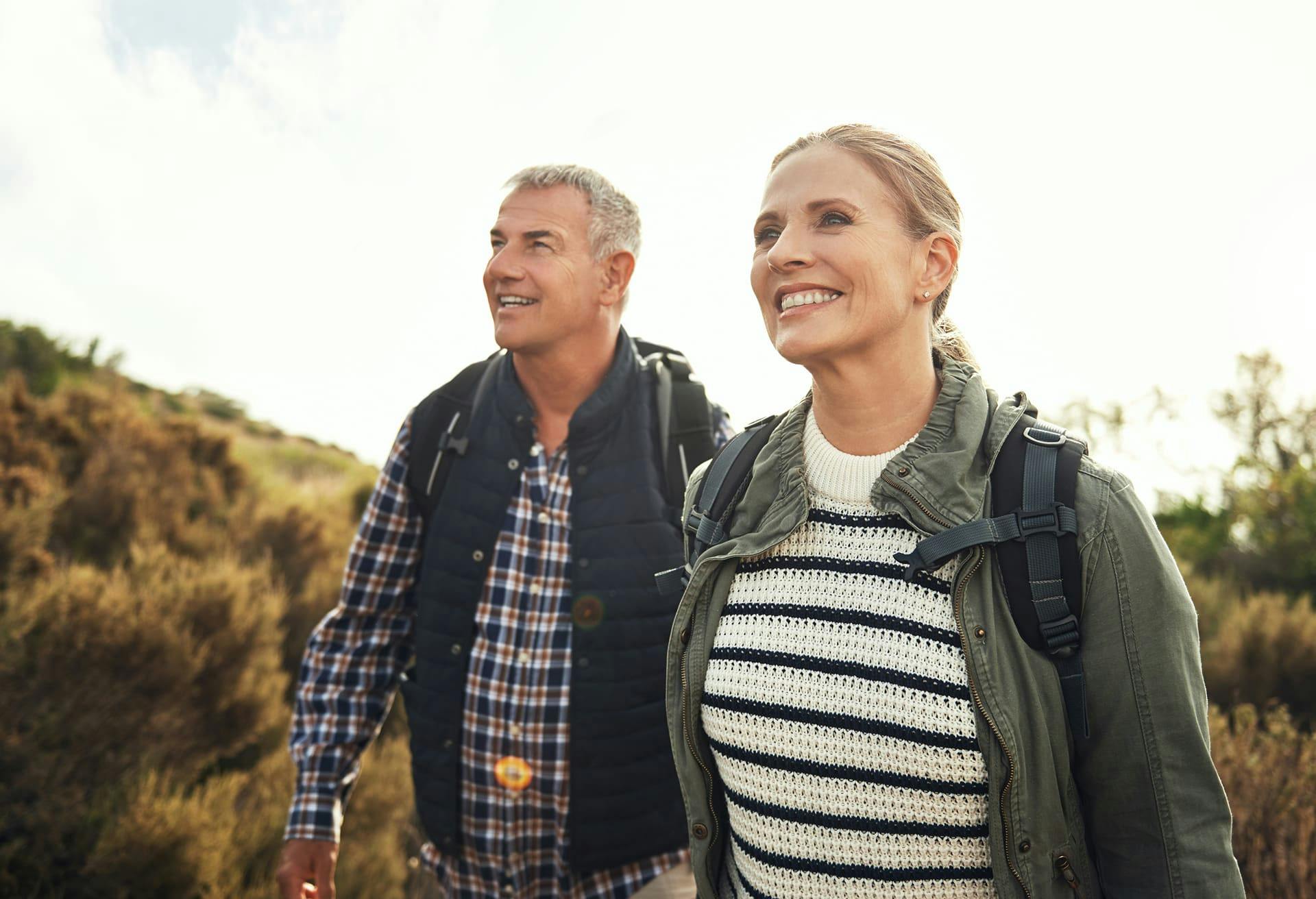 Couple Hiking