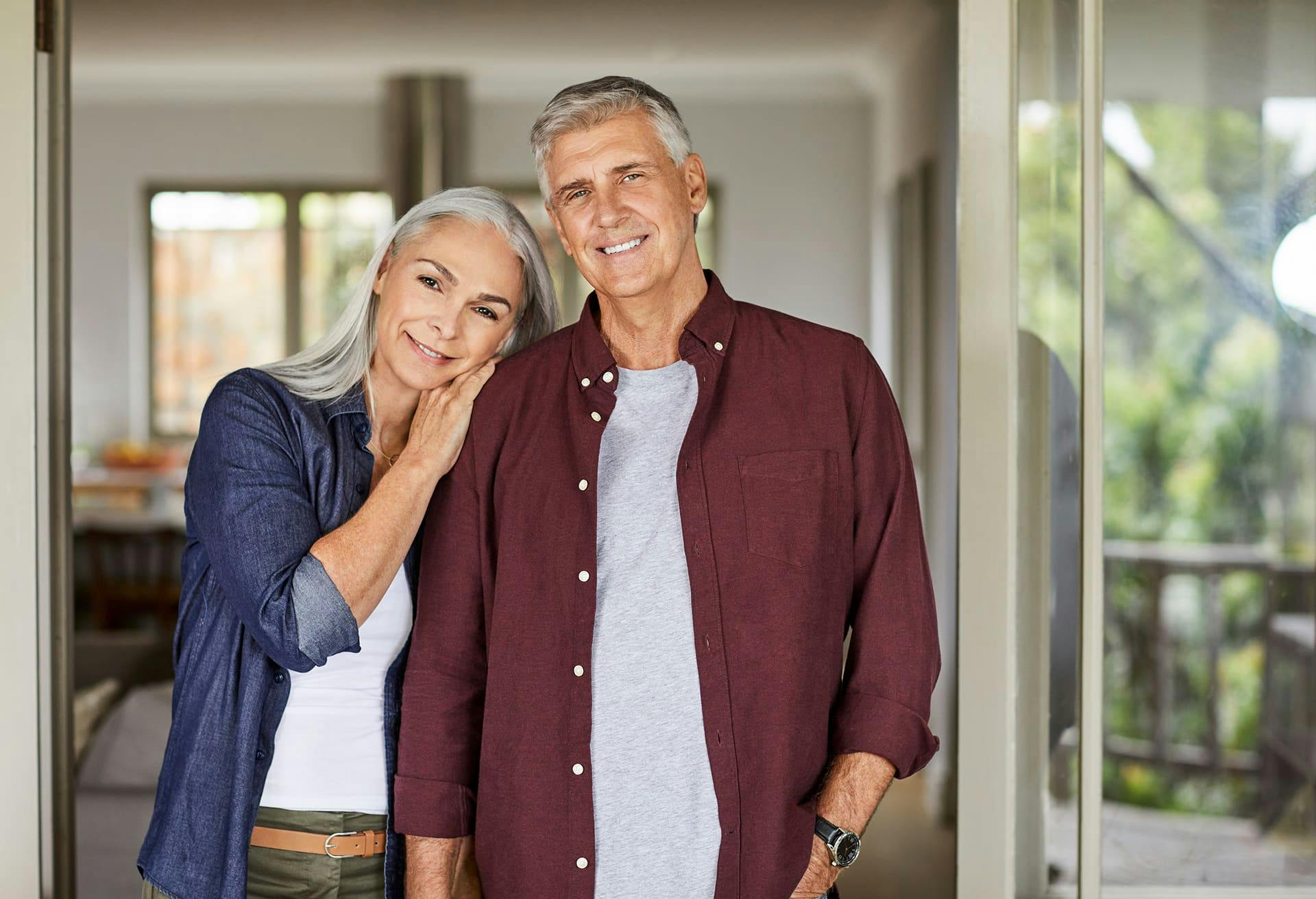 Older Couple Posing