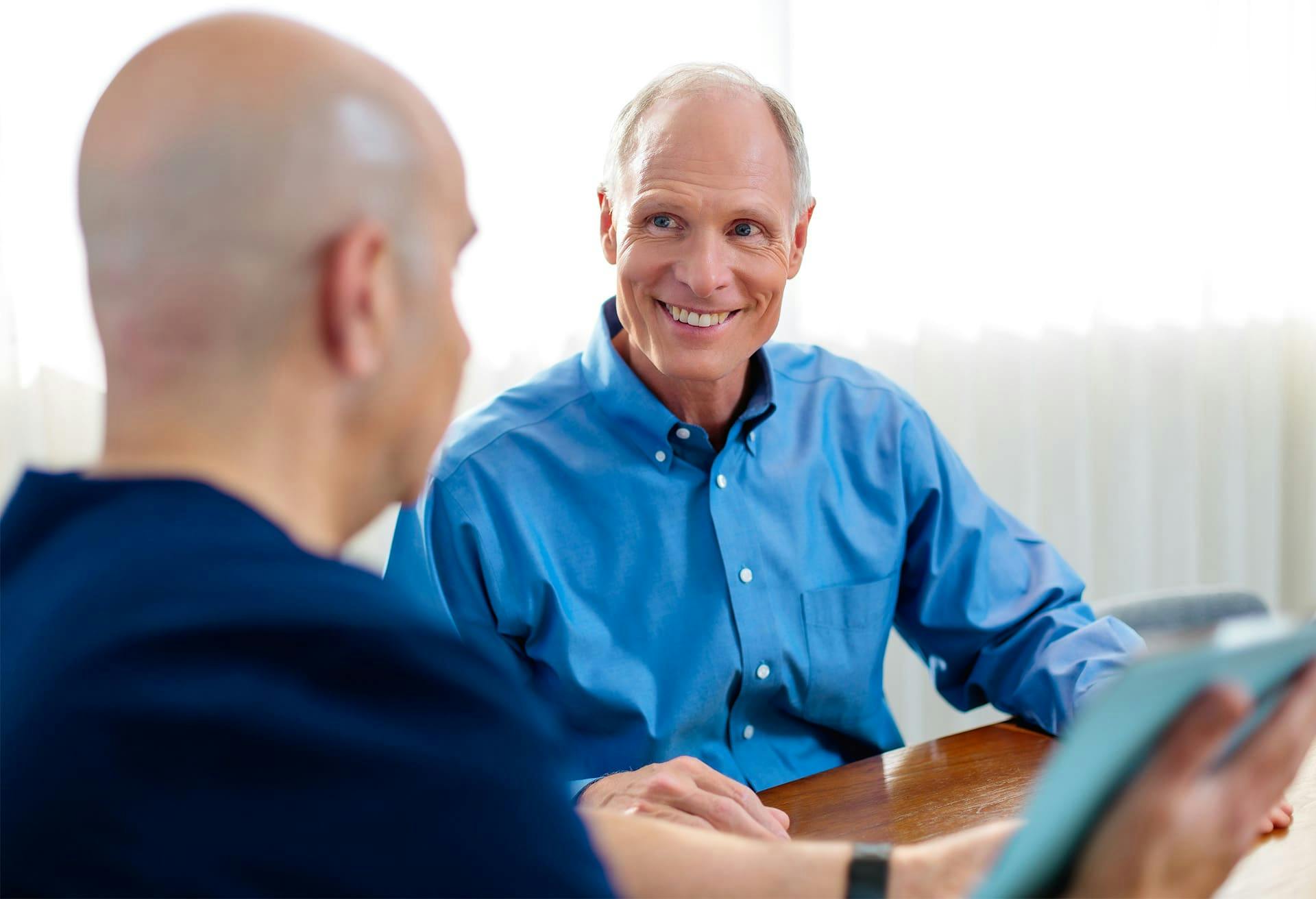 Matt Reed Consulting with Someone