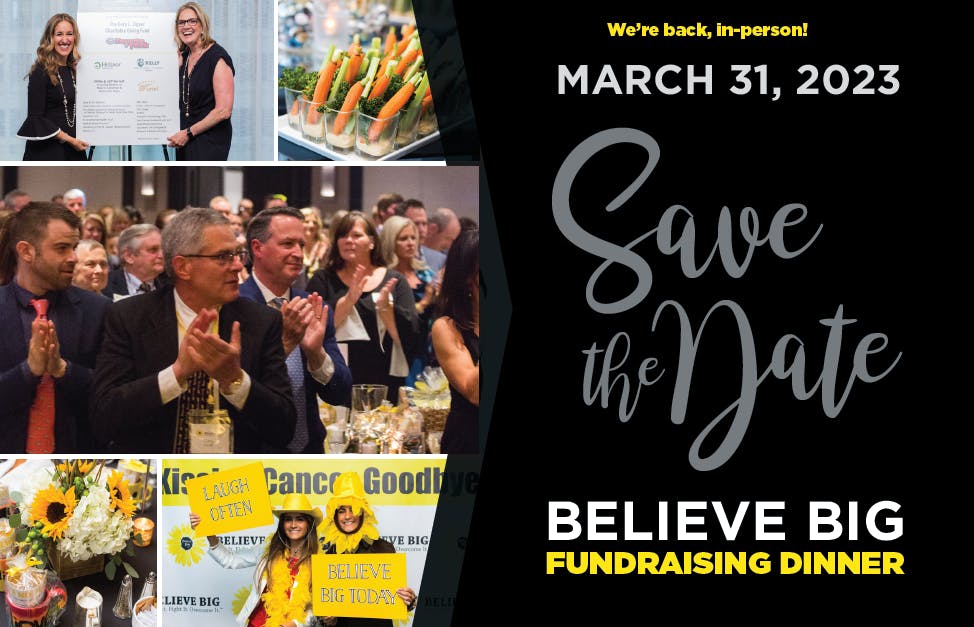 Believe Big Fundraising Dinner, March 31st 2023