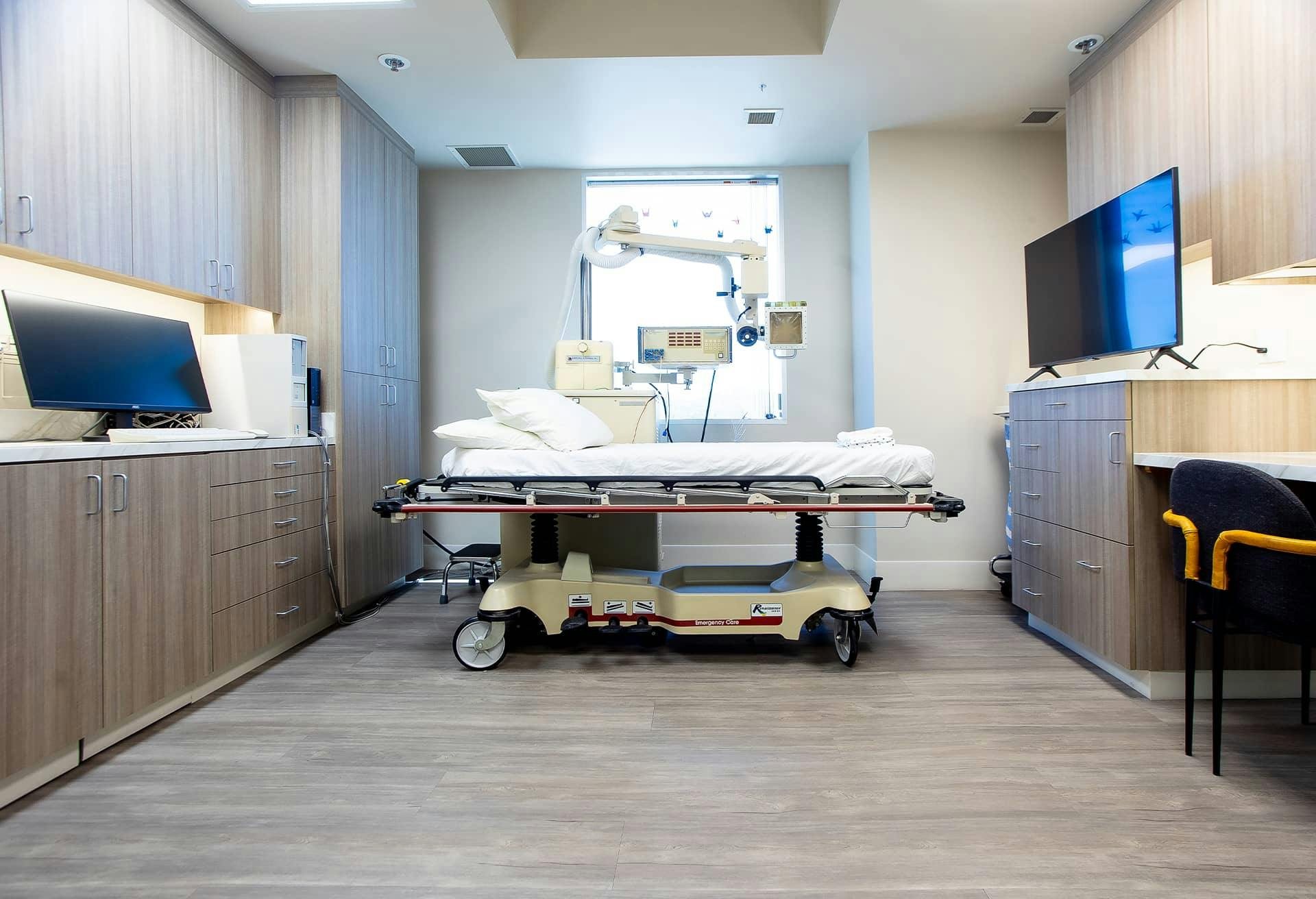 An exam room