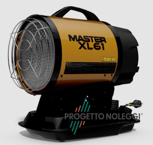 Il Master XL 61 riscalda per irraggiamento senza nessun spostamento d'aria con alta silenziosità. 