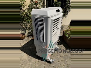 Master BC 80 - Raffrescatore Evaporativo Portatile Dotato di Ionizzatore che migliora la qualità dell'aria, Master BC 80 purifica l'aria da polveri, oli, cattivi odori e particelle sospese nell'aria. Costruito con plastiche resistenti agli urti.