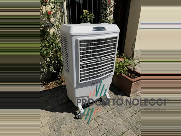 Master BC 80 - Raffrescatore Evaporativo Portatile Dotato di Ionizzatore che migliora la qualità dell'aria, Master BC 80 purifica l'aria da polveri, oli, cattivi odori e particelle sospese nell'aria. Costruito con plastiche resistenti agli urti.