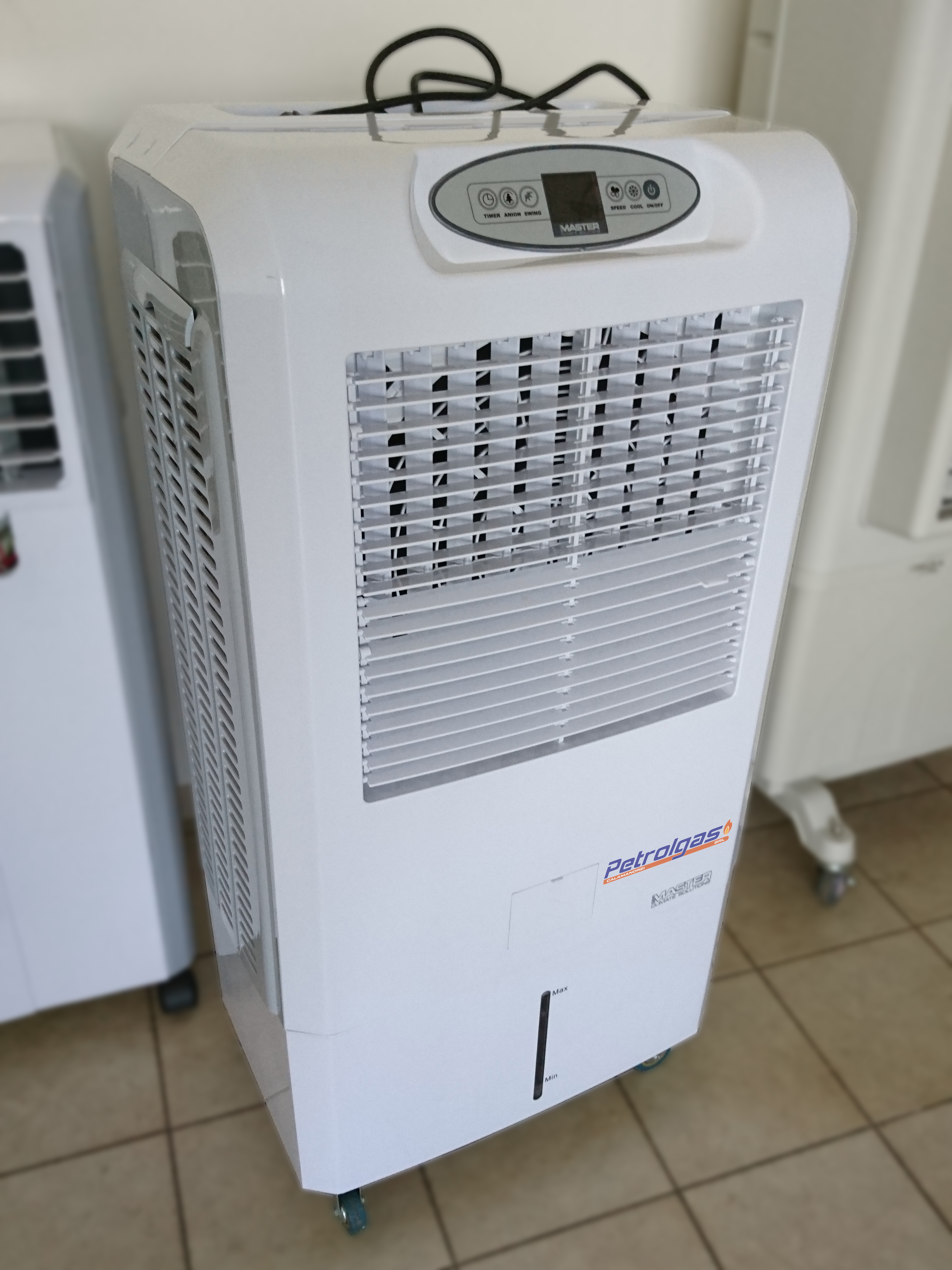 Master CCX 4.0 è un raffrescatore evaporativo Master con elettronica brevettata e prodotta in Italia. Tipologia di raffrescamento dell'aria naturale.