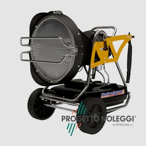 Master XL 91 - Riscaldatore a infrarossi a gasolio Master XL 91 riscalda per irraggiamento senza nessun spostamento d'aria con alta silenziosità e può essere utilizzato in ambienti aperti o chiusi con adeguata ventilazione.