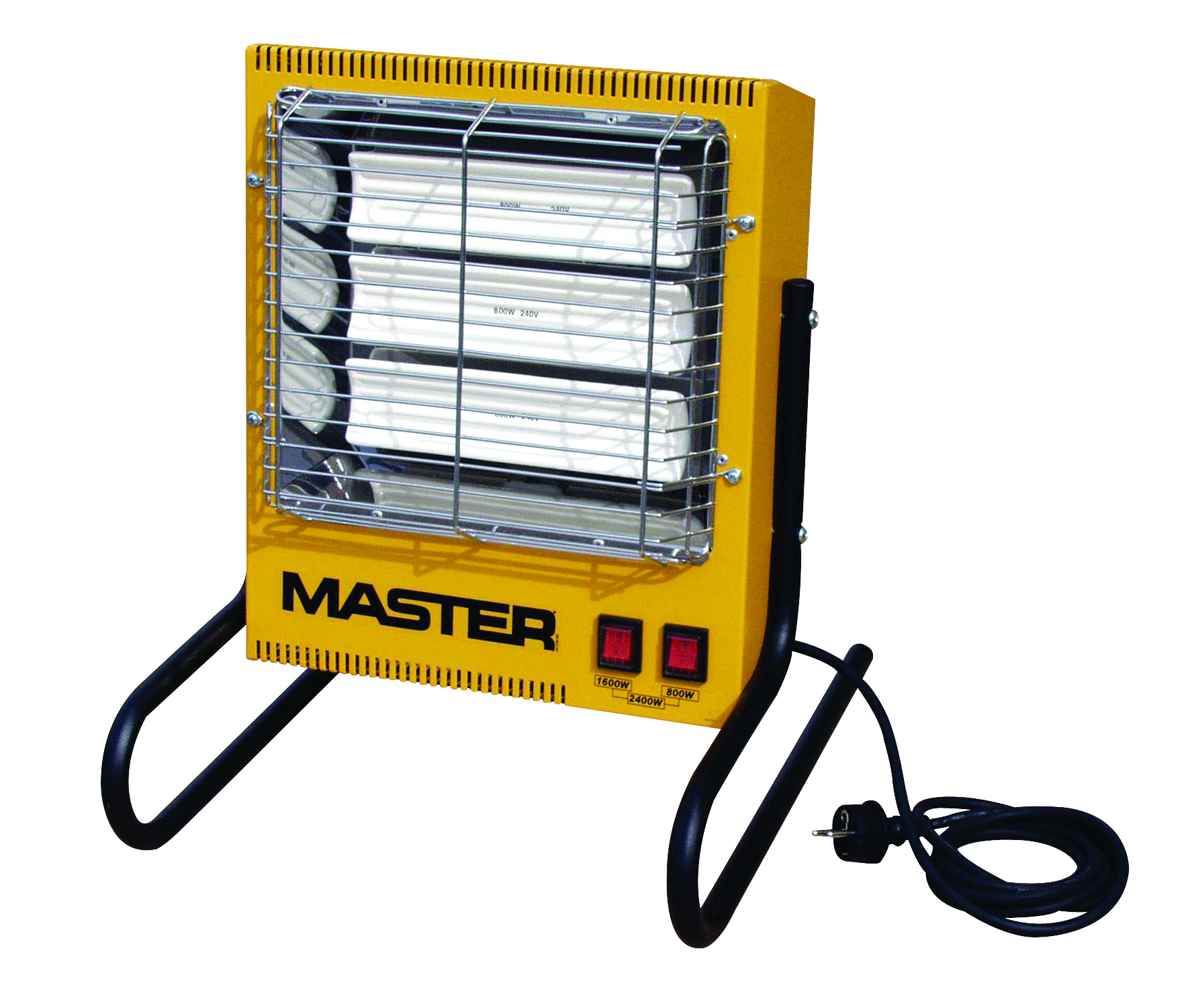 Il riscaldatore elettrico a infrarossi Master TS 3A garantisce un calore pulito e sicuro riscaldando singoli ambienti come uffici, abitazioni e negozi.