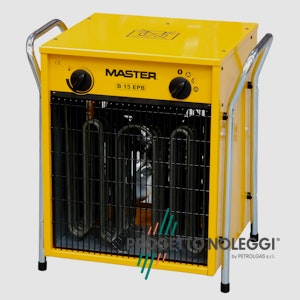 Master B 15 è un generatore elettrico d'aria calda pratico e potente.