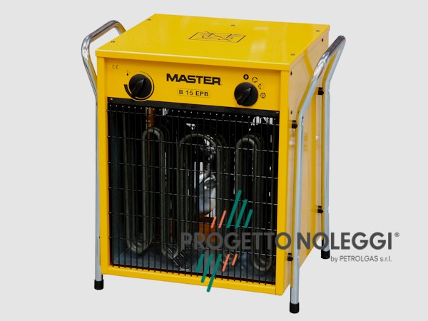 Master B 15 - Generatore d'aria calda elettrico Master B 15 è un generatore elettrico d'aria calda pratico e potente.