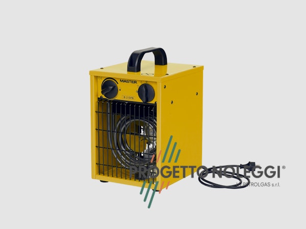 Master B 2 - Riscaldatore Elettrico Il Generatore d'aria calda elettrico a espirazione Master B 2 ha diverse applicazioni grazie alle sue minime dimensioni.