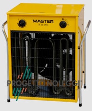 Master B 22 è un generatore d'aria calda elettrico piccolo e compatto dai tanti usi, grazie alla sua mobilità e semplicità d'uso.