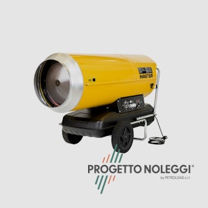 Master B 230 - Generatore d'aria calda diretto Master B 230 è un generatore d'aria calda a Gasolio ad alta pressione per ambienti medio/grandi, facile da trasportare grazie al carrello con ruote integrato e di semplice manutenzione