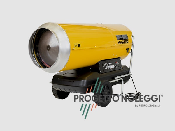 Master B 230 - Generatore d'aria calda diretto Master B 230 è un generatore d'aria calda a Gasolio ad alta pressione per ambienti medio/grandi, facile da trasportare grazie al carrello con ruote integrato e di semplice manutenzione
