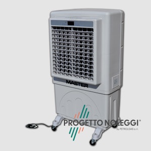 Master BC 60 - Raffrescatore Evaporativo Portatile Master BC 60 è dotato di ionizzatore che migliora la qualità dell'aria, il raffrescamento purifica l'aria da polveri, oli, cattivi odori e particelle sospese in aria. Costruito con plastiche resistenti agli urti.