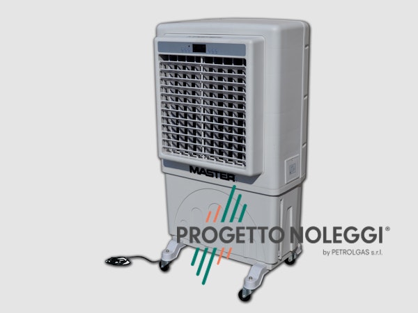 Master BC 60 - Raffrescatore Evaporativo Portatile Master BC 60 è dotato di ionizzatore che migliora la qualità dell'aria, il raffrescamento purifica l'aria da polveri, oli, cattivi odori e particelle sospese in aria. Costruito con plastiche resistenti agli urti.