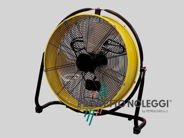 Master DF 20 è un ventilatore professionale a elevato flusso d'aria, facile da utilizzare e trasportare.