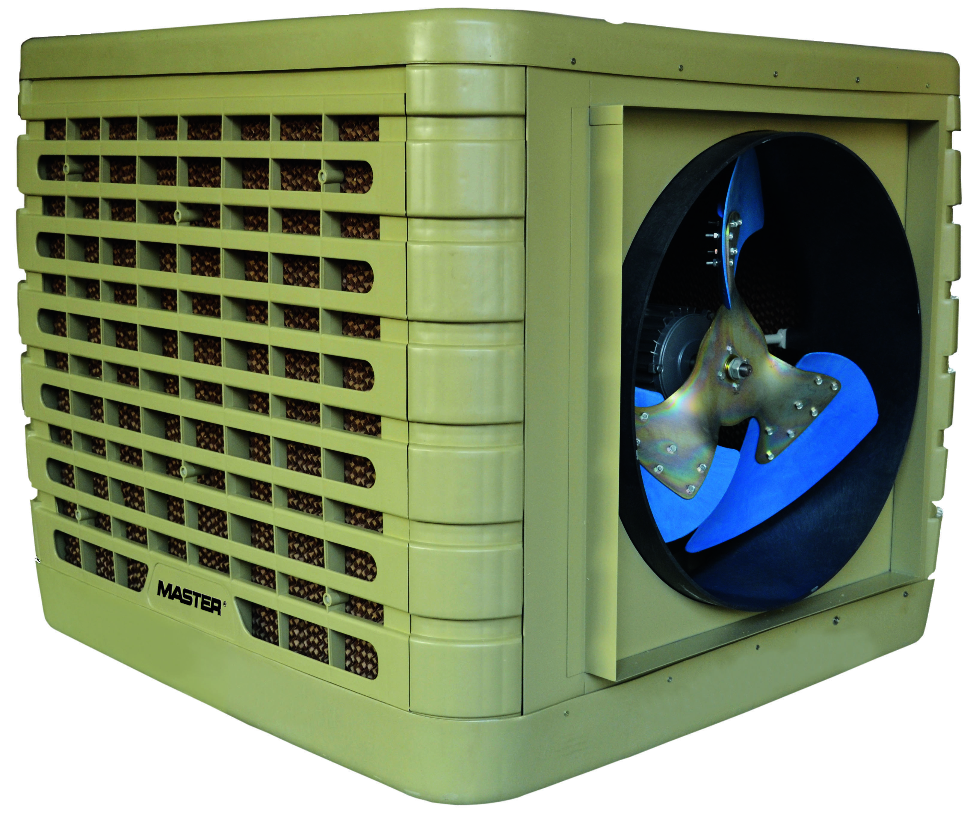 Il Raffrescatore evaporativo fisso Master BCF 231 AL contribuisce al risparmio energetico e al rispetto per l’ambiente controllando il clima in locali di medie e grandi dimensioni