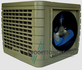 Il Raffrescatore evaporativo fisso Master BCF 231 AL contribuisce al risparmio energetico e al rispetto per l’ambiente controllando il clima in locali di medie e grandi dimensioni