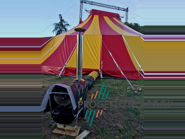 Master BV 170 - Generatore d'aria calda indiretto