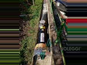 Master BV 290 - Generatore d'aria calda indiretto  Il tubo per il passaggio del calore per il Master BV 290.