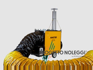 Master BV 471 FS - Generatore d'aria calda Indiretto  Master BV 471 FS è un generatore d'aria calda con bruciatore di ottima qualità e bassi consumi di gasolio