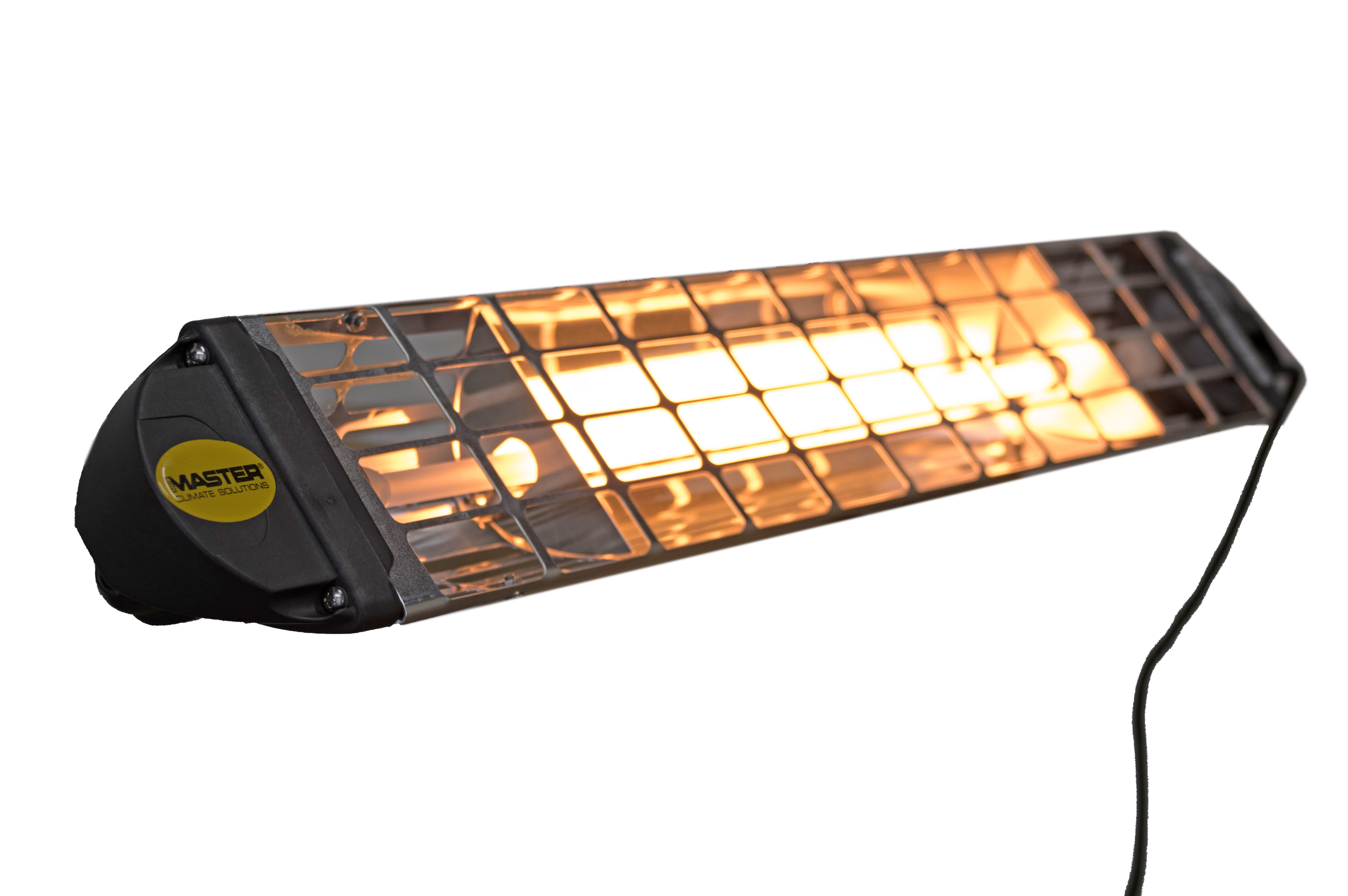 Master COFFEE 18 è un riscaldatore elettrico piccolo e compatto che genera una gradevole luce gialla