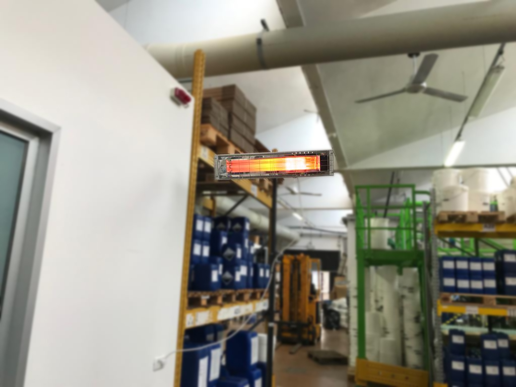 Grado OMV 1650 è una lampada innovativa a onda media che non emette luce ma riscalda in maniera pulita e sicura.